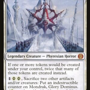 Phyrexia: All Will Be One - 23 - Mondrak, Glory Dominus - Mythic - W - Non-foil