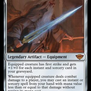 The Lord of the Rings: Tales of Middle-earth - 239 - Glamdring - Mythic - C - Foil