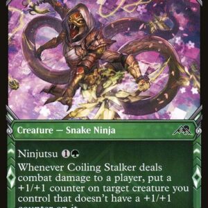 Kamigawa: Neon Dynasty - 346 - Coiling Stalker - Common - G - Non-foil