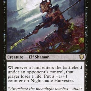 Commander Legends - 138 - Nightshade Harvester - Rare - B - Non-foil