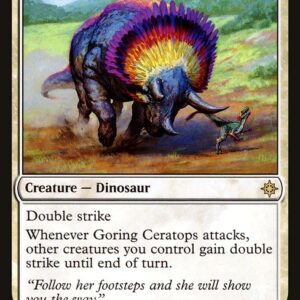 Ixalan - 13 - Goring Ceratops - Rare - W - Non-foil