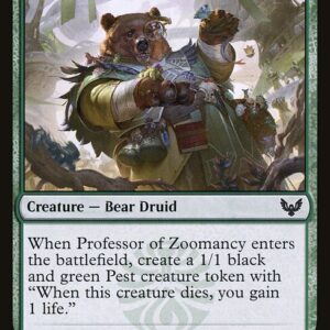 Strixhaven: School of Mages - 140 - Professor of Zoomancy - Common - G - Non-foil