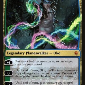 Throne of Eldraine - 309 - Oko, the Trickster - Mythic - UG - Foil