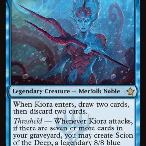 Foundations - 45 - Kiora, the Rising Tide - Rare - U - Non-foil