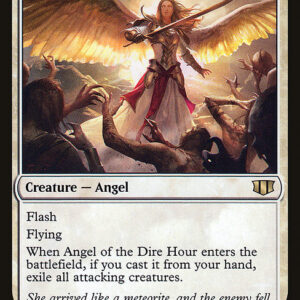 Commander 2014 - 1 - Angel of the Dire Hour - Rare - W - Non-foil (Front)