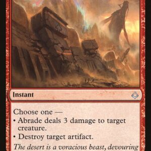 Hour of Devastation - 83 - Abrade - Uncommon - R - Non-foil - Promo