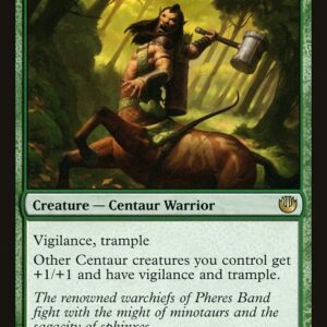 Journey into Nyx - 135 - Pheres-Band Warchief - Rare - G - Non-foil (Front)