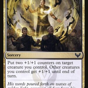 Strixhaven: School of Mages - 185 - Exhilarating Elocution - Common - WB - Non-foil