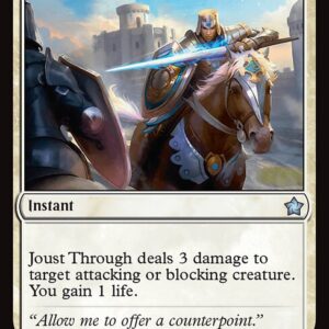 Foundations - 19 - Joust Through - Uncommon - W - Non-foil