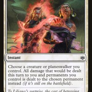 War of the Spark - 14 - Gideon's Sacrifice - Common - W - Non-foil (Front)