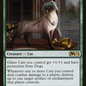 Core Set 2021 - 180 - Feline Sovereign - Rare - G - Non-foil (Front)