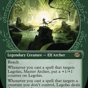 The Lord of the Rings: Tales of Middle-earth - 313 - Legolas, Master Archer - Rare - G - Non-foil