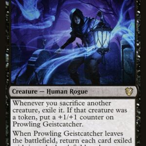 Midnight Hunt Commander - 21 - Prowling Geistcatcher - Rare - B - Non-foil (Front)