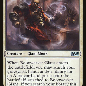 Magic 2015 - 5 - Boonweaver Giant - Uncommon - W - Non-foil