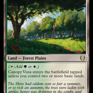 Tales of Middle-earth Commander - 298 - Canopy Vista - Rare - C - Non-foil