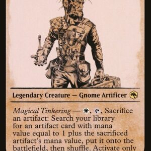 Adventures in the Forgotten Realms - 304 - Oswald Fiddlebender - Rare - W - Foil
