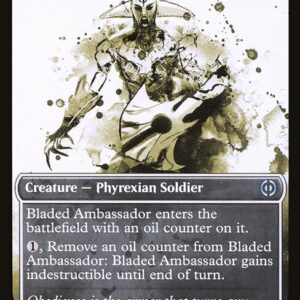 Phyrexia: All Will Be One - 285 - Bladed Ambassador - Uncommon - W - Foil