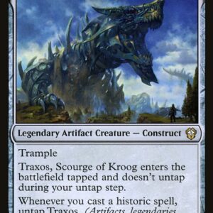 Dominaria United Commander - 195 - Traxos, Scourge of Kroog - Rare - C - Non-foil