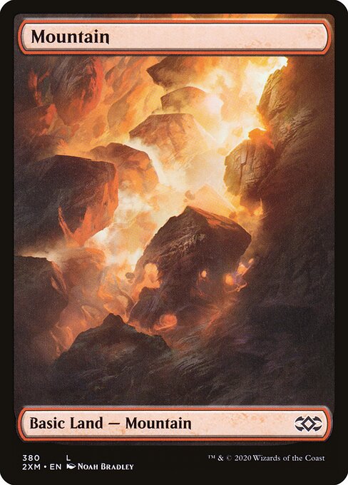 Double Masters - 380 - Mountain - Common - C - Non-foil