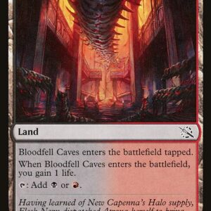 March of the Machine - 267 - Bloodfell Caves - Common - C - Non-foil