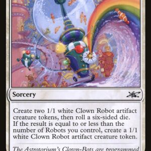 Unfinity - 6 - Clowning Around - Common - W - Foil