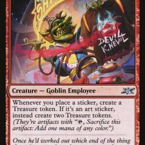 Unfinity - 108 - Goblin Airbrusher - Uncommon - R - Foil