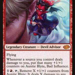 Jumpstart 2022 - 30 - Auntie Blyte, Bad Influence - Mythic - R - Non-foil