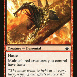 Dragon's Maze - 33 - Maze Rusher - Common - R - Non-foil (Front)