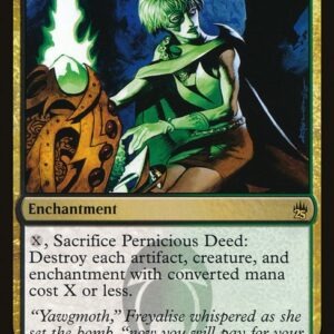 Masters 25 - 212 - Pernicious Deed - Rare - BG - Non-foil