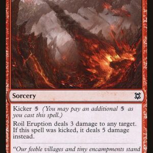 Zendikar Rising - 155 - Roil Eruption - Common - R - Non-foil
