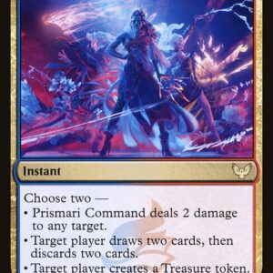 Strixhaven: School of Mages - 214 - Prismari Command - Rare - UR - Non-foil