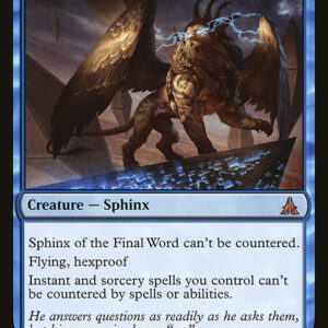 Oath of the Gatewatch - 63 - Sphinx of the Final Word - Mythic - U - Non-foil