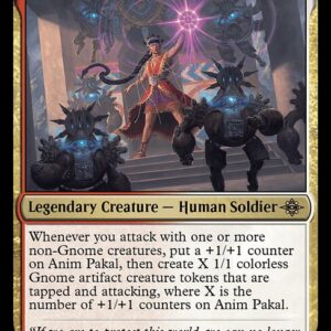 The Lost Caverns of Ixalan - 223 - Anim Pakal, Thousandth Moon - Rare - WR - Non-foil (Front)