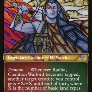Dominaria United - 310 - Radha, Coalition Warlord - Uncommon - RG - Non-foil