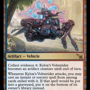 Murders at Karlov Manor - 215 - Kylox's Voltstrider - Mythic - UR - Non-foil