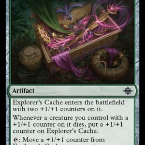 The Lost Caverns of Ixalan - 184 - Explorer's Cache - Uncommon - G - Non-foil (Front)