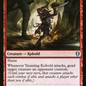 Commander Legends: Battle for Baldur's Gate - 199 - Taunting Kobold - Uncommon - R - Non-foil