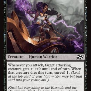 Aetherdrift - 89 - Grim Javelineer - Common - B - Non-foil