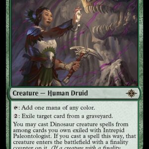 The Lost Caverns of Ixalan - 193 - Intrepid Paleontologist - Rare - G - Non-foil (Front)