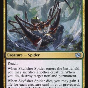 The Brothers' War - 221 - Skyfisher Spider - Uncommon - BG - Non-foil
