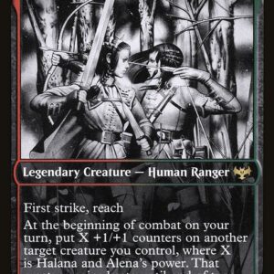 Innistrad: Crimson Vow - 325 - Halana and Alena, Partners - Rare - RG - Foil