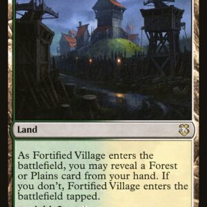 Forgotten Realms Commander - 239 - Fortified Village - Rare - C - Non-foil (Front)