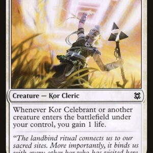 Zendikar Rising - 22 - Kor Celebrant - Common - W - Non-foil