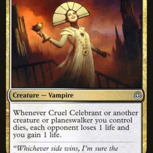 War of the Spark - 188 - Cruel Celebrant - Uncommon - WB - Non-foil (Front)