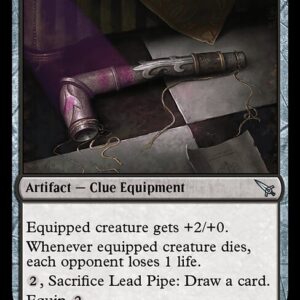 Murders at Karlov Manor - 90 - Lead Pipe - Uncommon - B - Non-foil