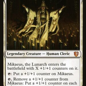 Midnight Hunt Commander - 89 - Mikaeus, the Lunarch - Mythic - W - Non-foil (Front)
