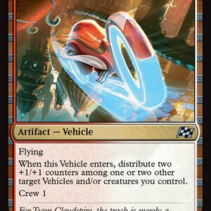 Aetherdrift - 197 - Cloudspire Skycycle - Uncommon - WR - Non-foil