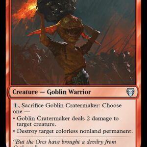Tales of Middle-earth Commander - 218 - Goblin Cratermaker - Uncommon - R - Non-foil