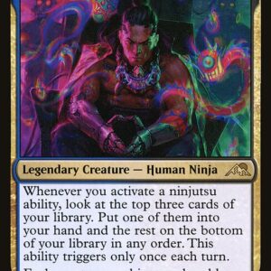Kamigawa: Neon Dynasty - 234 - Satoru Umezawa - Rare - UB - Foil