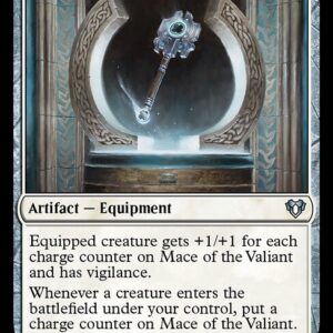 Commander Masters - 41 - Mace of the Valiant - Uncommon - W - Non-foil